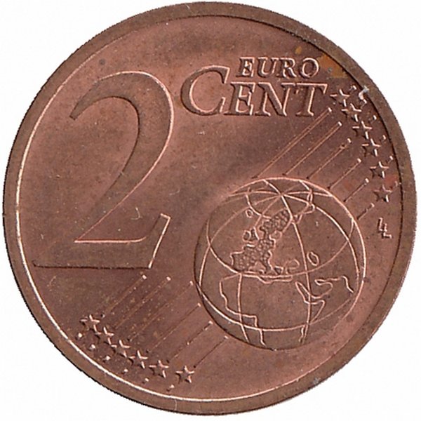 Эстония 2 евроцента 2015 год