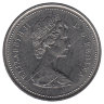 Канада 25 центов 1973 год
