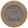 Западные Африканские штаты 500 франков 2003 год