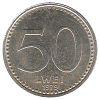 Ангола 50 лвей 1979 год (UNC)