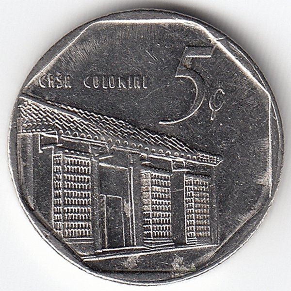Куба 5 сентаво 2000 год