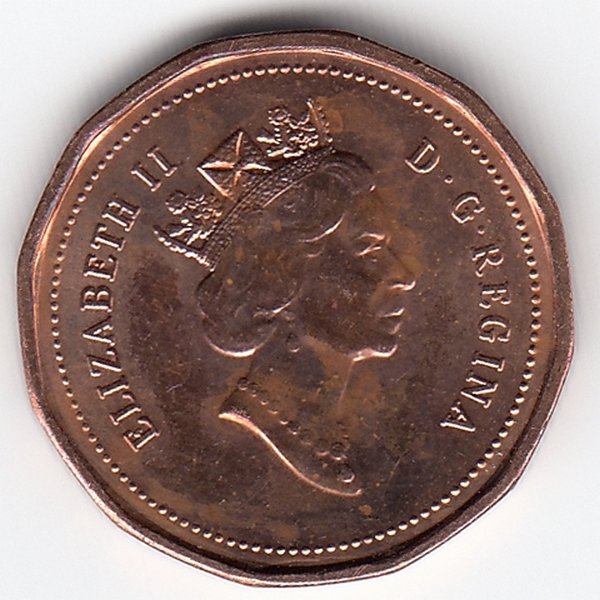 Канада 1 цент 1993 год
