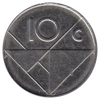 Аруба 10 центов 2009 год