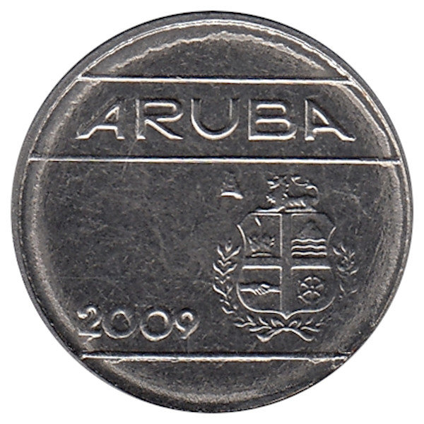 Аруба 10 центов 2009 год