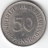 ФРГ 50 пфеннигов 1973 год (F)