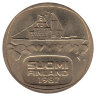 Финляндия 5 марок 1987 год "N" (UNC)
