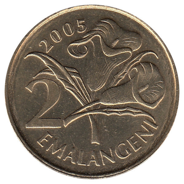 Свазиленд 2 эмалангени 2005 год (UNC)