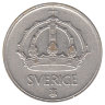 Швеция 25 эре 1949 год 