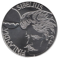 Финляндия 100 марок 1999 год (Ян Сибелиус)