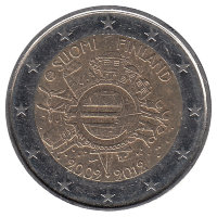 Финляндия 2 евро 2012 год