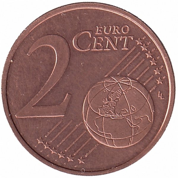 Эстония 2 евроцента 2011 год