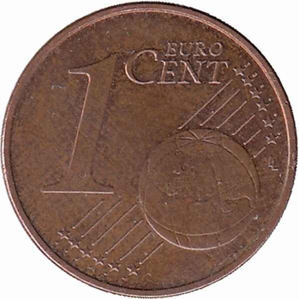 Германия 1 евроцент 2013 год (A)
