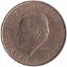 Монако 10 франков 1977 год (редкий год!)