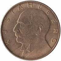 Финляндия памятный жетон банка 1960 год (тип I)