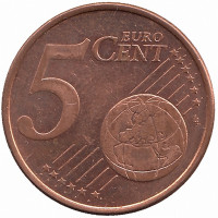 Финляндия 5 евроцентов 2003 год