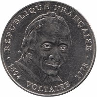 Франция 5 франков 1994 год