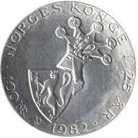 Норвегия 100 крон 1982 год