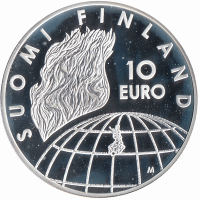 Финляндия 10 евро 2002 год (Олимпиада в Хельсинки)