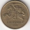 Литва 20 центов 1999 год