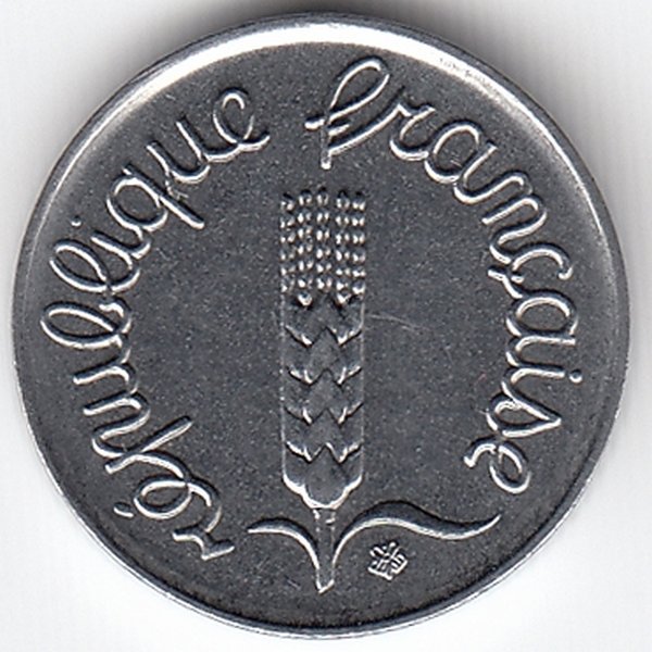 Франция 1 сантим 1969 год