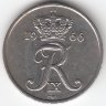 Дания 10 эре 1966 год