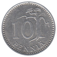 Финляндия 10 пенни 1984 год 