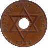 Британская Западная Африка 1 пенни 1952 год (KN)