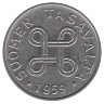 Финляндия 1 марка 1959 год