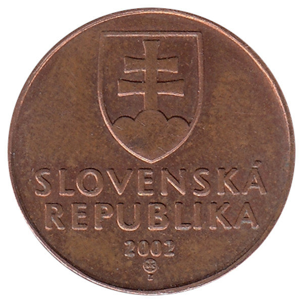 Словакия 50 геллеров 2002 год