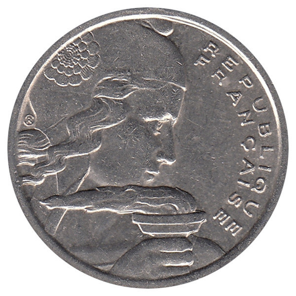 Франция 100 франков 1954 год