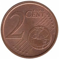 Ирландия 2 евроцента 2007 год