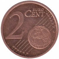 Германия 2 евроцента 2003 год (D) 