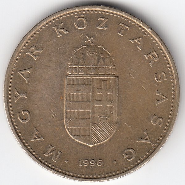 Венгрия 100 форинтов 1996 год