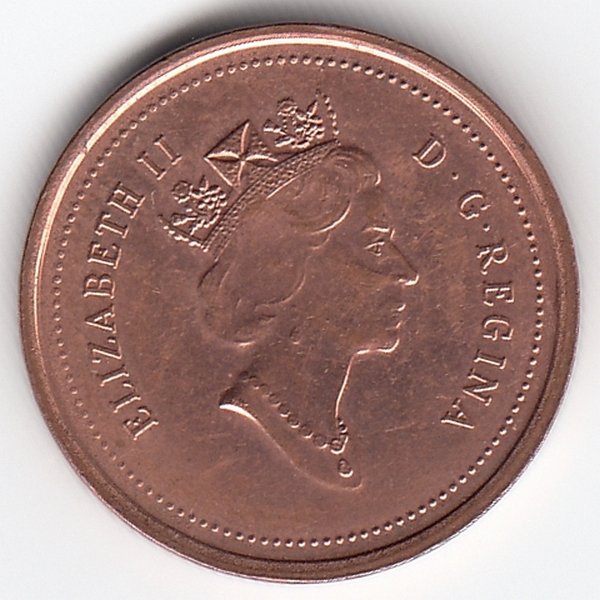Канада 1 цент 1998 год