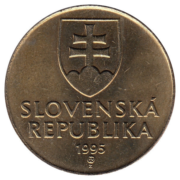 Словакия 10 крон 1995 год (UNC)