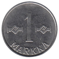 Финляндия 1 марка 1962 год