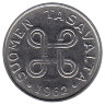 Финляндия 1 марка 1962 год
