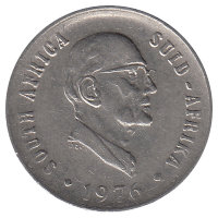 ЮАР 10 центов 1976 год