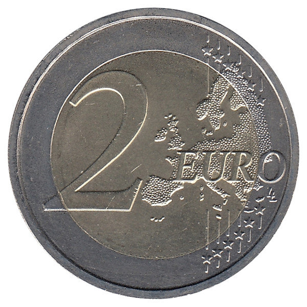 Германия 2 евро 2014 год (D) UNC