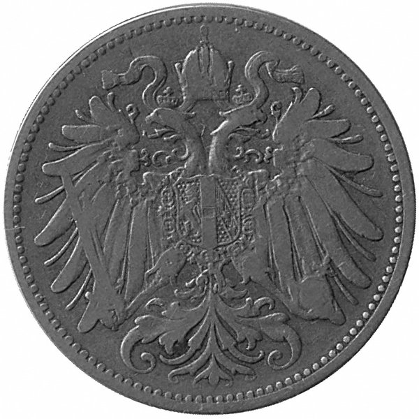Австро-Венгерская империя 20 геллеров 1894 год