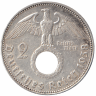 Германия (Третий Рейх) 2 рейхсмарки 1938 год (E)