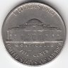 США 5 центов 1980 год (D)