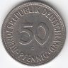 ФРГ 50 пфеннигов 1968 год (G)