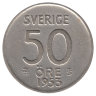 Швеция 50 эре 1953 год 