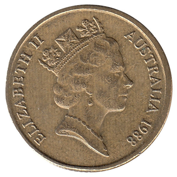 Австралия 2 доллара 1988 год
