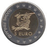 Финляндия 5 евро 1996 год (Крепость Олавинлинна)