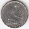 ФРГ 50 пфеннигов 1969 год (F)