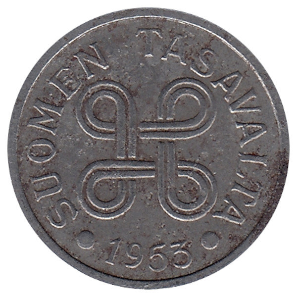 Финляндия 5 марок 1953 год