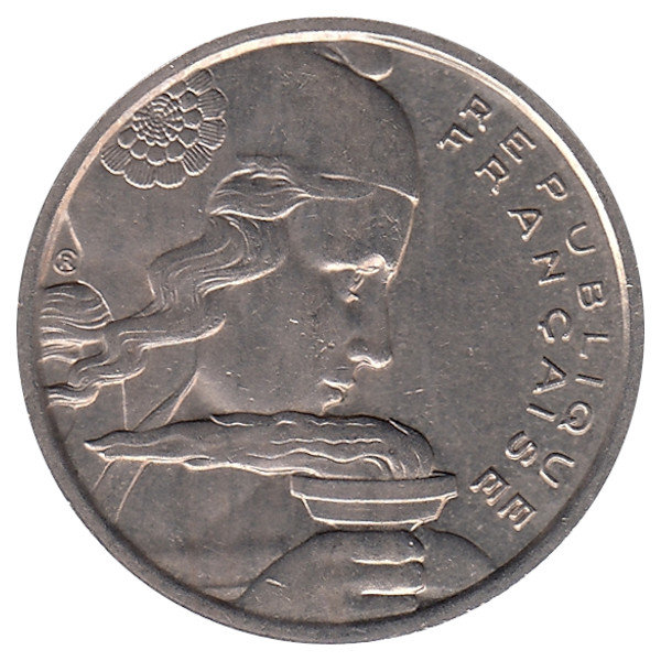 Франция 100 франков 1956 год