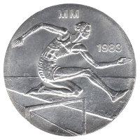 Финляндия 50 марок 1983 год (Чемпионат мира по легкой атлетике)